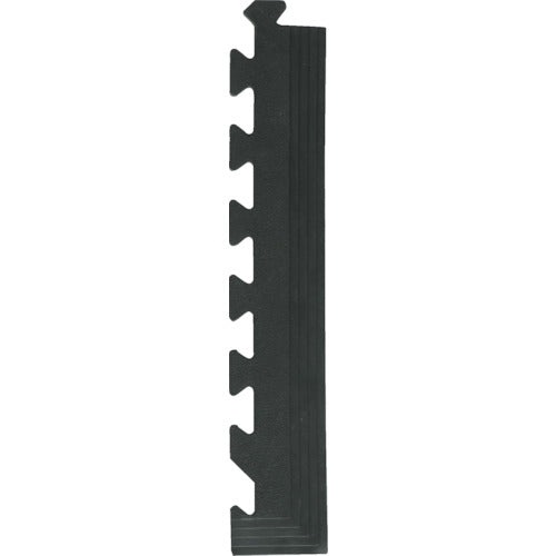 TRUSCO ジョイントラバーマット ハードタイプ 縁駒 角付き 100×575×10mm JRMH-FA 244-2430