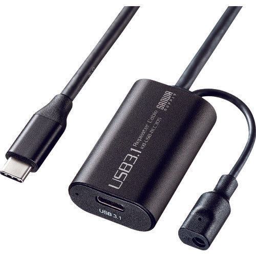 SANWA 5m延長USB3.1 Type C-Type Cアクティブリピーターケーブル KB-USB-RCC305 201-9704