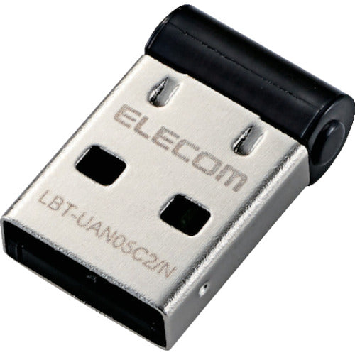エレコム Bluetooth USBアダプター(Class2) ブラック LBT-UAN05C2/N 864-3036