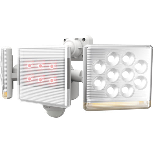 ライテックス 12W2灯 フリーアーム式 LEDセンサーライト リモコン付 LED-AC2030 251-4031