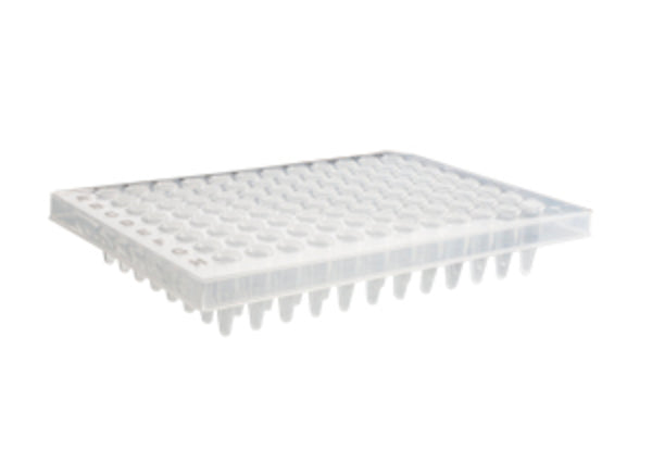 Axygen 96ウェルPCRプレート0.2 mL ハーフスカート 透明 未滅菌 PCR-96M2-HS-C