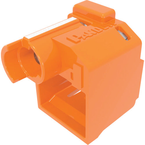 パンドウイット パッチコードロック(LANケーブルロック) オレンジ 10個入り 専用工具1個付き PSL-DCPLRE-OR 258-0309