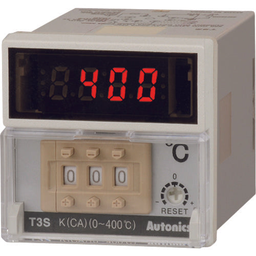 オートニクス デジタルスイッチ設定型温調器 T3S-B4RK4C-N 207-9814