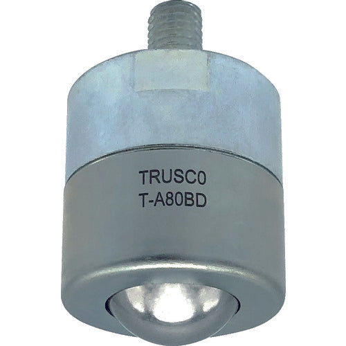 TRUSCO ボールキャスター切削加工品 下向き T-A80BD 207-4472
