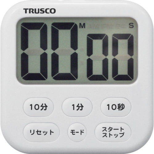 TRUSCO 時計機能付デジタルタイマ TDT-542 257-6405