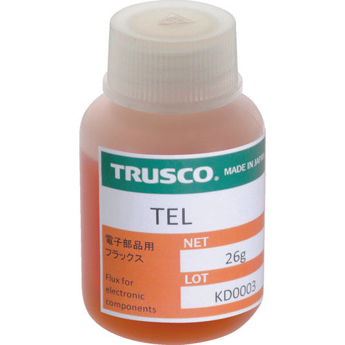 TRUSCO 電子部品用はんだフラックス 30CC TEL30 207-5834