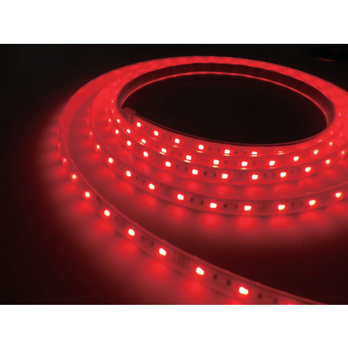 トライト LEDテープライト Viewdi 16.6mmP 赤色 3m巻 ACアダプター付 TLVDR3-16.6P-3-AD 195-4659