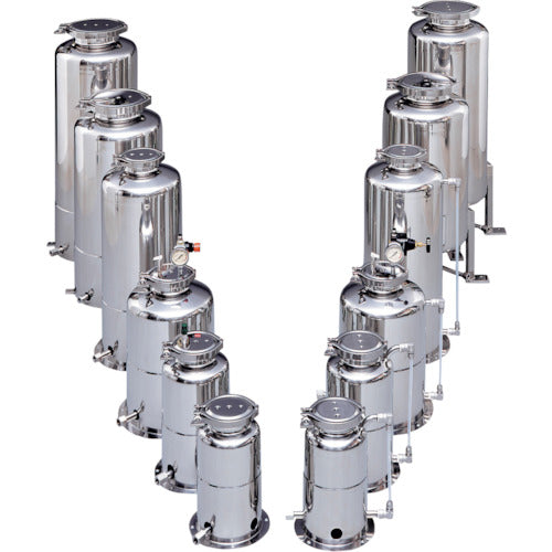 ユニコントロールズ ステンレス圧力容器 5L 液面計付 TN5B-316L 245-6458