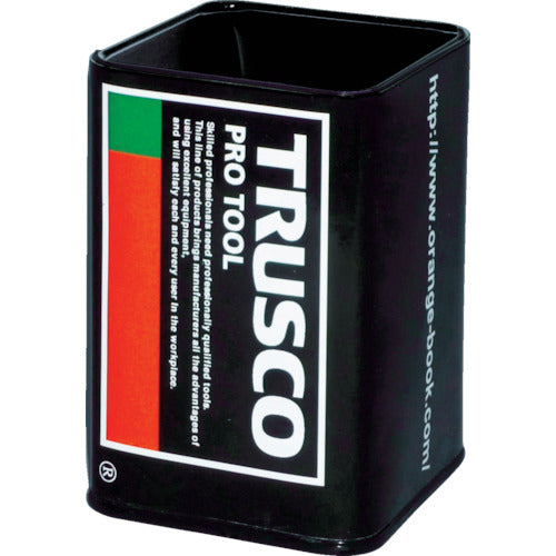 TRUSCO ペンスタンド(デザイン缶)有効内寸62mmX62mmX94.5mm TRUSCO-KAN65 366-4031