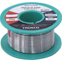 TRUSCO 配管・配線用鉛フリーはんだΦ2.0-100G TSC2.0-100 207-5819