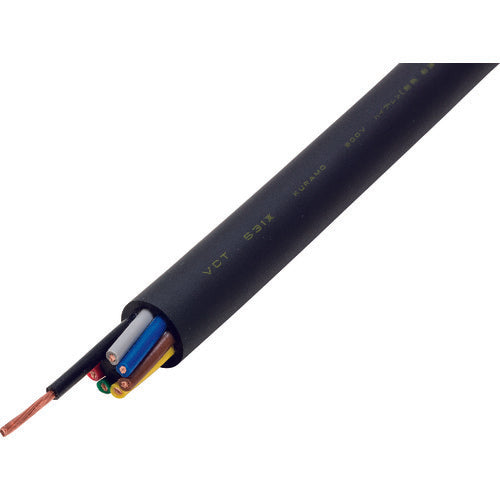 INMEDIAM】倉茂電工 ハイプレン VCT 531XX 100M VCT531XX 4X2SQ-100