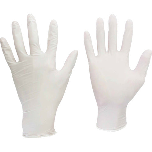 ミドリ安全 ニトリル使い捨て手袋 粉なし 白 M (100枚入) VERTE-751K-M 819-2605