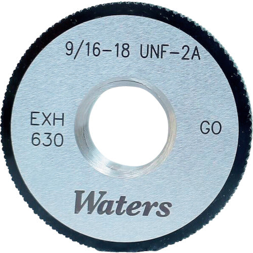 WATERS ユニファイねじ用リングゲージ(UNC) WR1/2-13UNC2A 209-0679