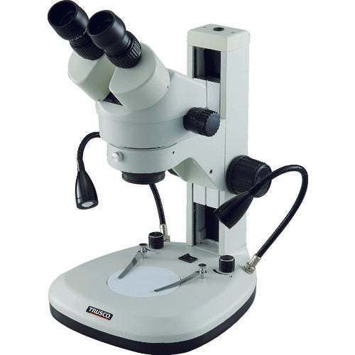 TRUSCO ズーム実体顕微鏡 双眼 フレキシブルアームライト照明付 SCOPRO(スコープロ) ZMSFA-B1 206-6090
