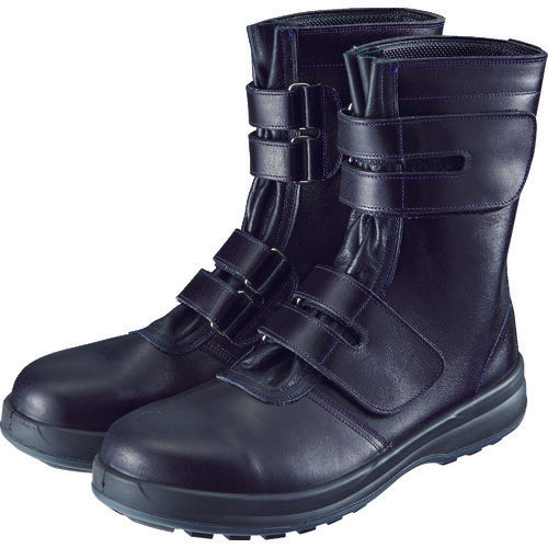 シモン 安全靴 マジック式 8538黒 28.0cm 8538N-28.0 152-5123