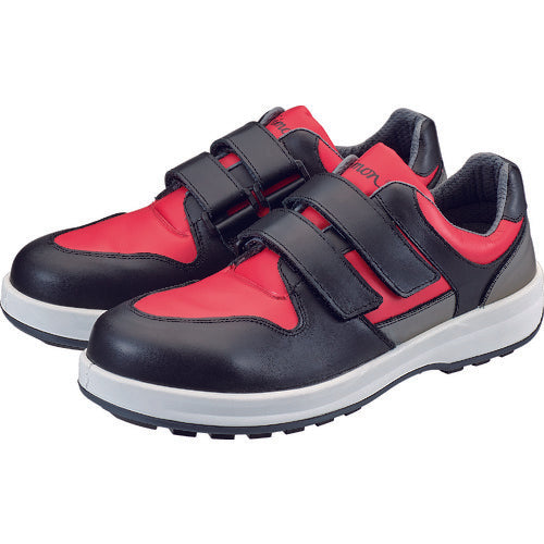 シモン トリセオシリーズ 短靴 赤/黒 23.5cm 8518RED/BK-23.5 360-7828