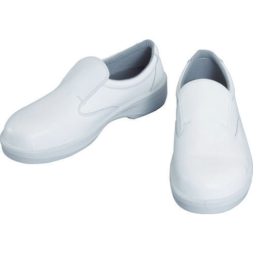 シモン 静電安全靴 短靴 7517白静電靴 23.5cm 7517WS-23.5 368-0819