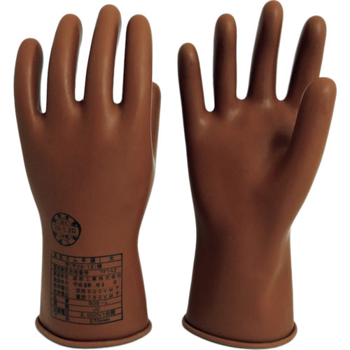 ワタベ 低圧ゴム手袋L 508-L 429-9574