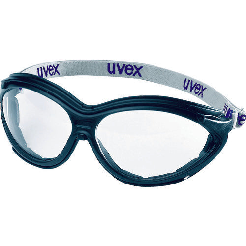 UVEX 二眼型保護メガネ サイバーガード(ヘッドバンドタイプ) 9188121 819-0805