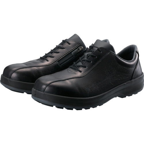 シモン 耐滑・軽量3層底安全短靴8512黒C付 23.5cm 8512C-235 855-4793