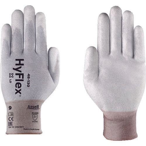 アンセル 静電気対策手袋 ハイフレックス 48-130 XSサイズ 48-130-6 858-0686